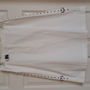 Nwt Linen Uniqie Skirt
